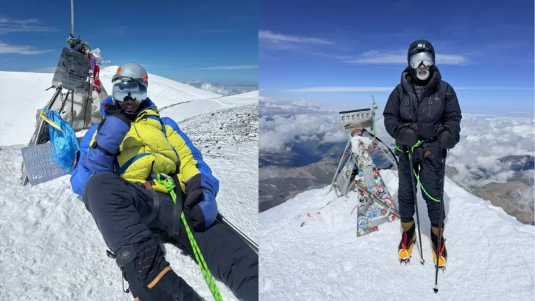 72 साल के दादा और 17 साल के पोते ने साथ फतह किया माउंट एल्ब्रुस, अब सेवन समिट्स पर नजर