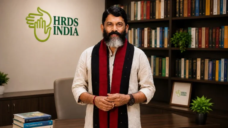मोहनदास की हिरासत पर HRDS INDIA की चिंता, कानून के समान इस्तेमाल की मांग