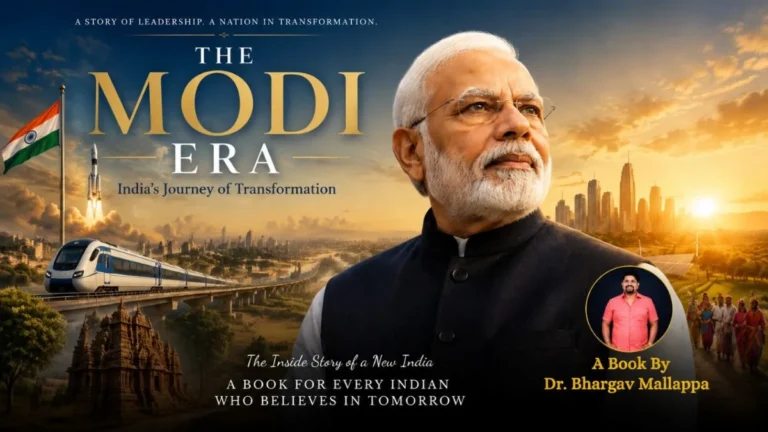 भारत के परिवर्तन पर डॉ. भार्गव की ‘द मोदी एरा’, पीएम मोदी को समर्पित