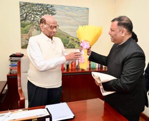 दिल्ली में शरद पवार के आवास पर 'राष्ट्रीय स्वाभिमान दिवस' का भव्य आयोजन
