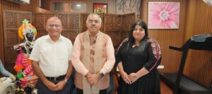 डॉ. राजकुमार शर्मा और डॉ. श्रुति ने बीजेपी महासचिव श्री तरुण चुघ से की भेंट, भारत को ‘विकसित भारत’ और ‘विश्व गुरु’ बनाने की दिशा में हुई सार्थक चर्चा