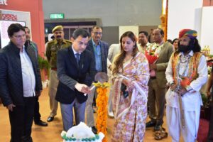 प्रगति मैदान में सजकर तैयार हुआ राजस्थान पवेलियन, प्रमुख सचिव आलोक गुप्ता ने किया शुभारंभ