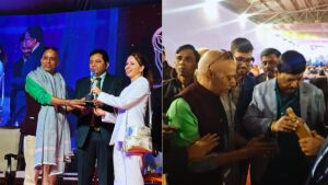 नई दिल्ली में राहुल शर्मा को ‘फार्मर ऑफ द ईयर 2025’ से सम्मानित