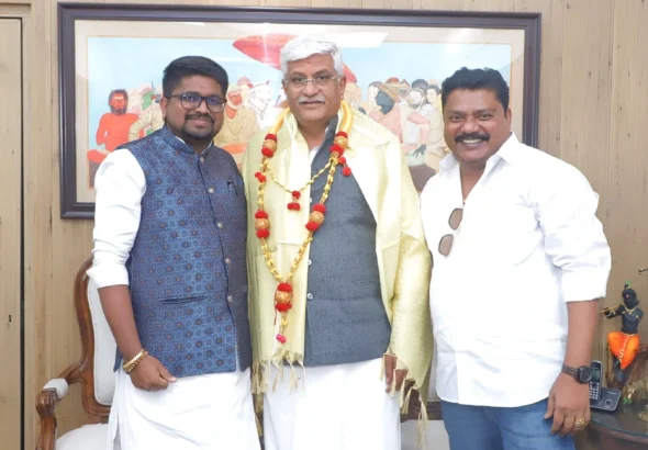 डॉ. भार्गव मल्लप्पा बने भारतीय हिंदू परिवार के राष्ट्रीय महासचिव; गजेंद्र सिंह शेखावत से पर्यटन विकास पर संवाद