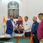 दिल्ली विधानसभा के उपाध्यक्ष मोहन बिष्ट से मिले डॉ. भार्गव मल्लप्पा