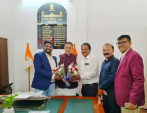 दिल्ली विधानसभा के उपाध्यक्ष मोहन बिष्ट से मिले डॉ. भार्गव मल्लप्पा