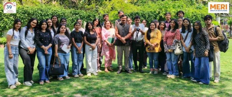 लाइट्स, कैमरा, एक्शन: MERI के दो दिवसीय प्रायोगिक आयोजन से छात्रों ने सीखी मीडिया की बारीकियां