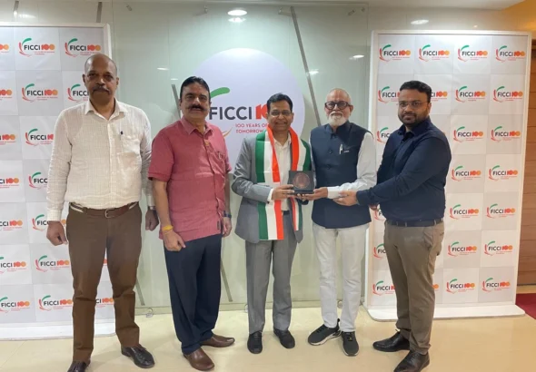 ICMAI के सीसीएम मनोज कुमार आनंद ने FICCI के महासचिव से की मुलाकात, उद्योग सहयोग को मजबूत करने पर जोर