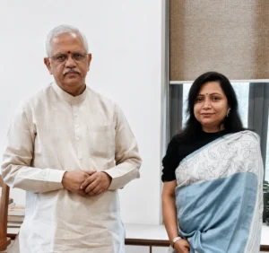 भाजपा की बंगाल एवं असम में ऐतिहासिक जीत पर पारूल सिंह ने बी. एल. संतोष को दी बधाई