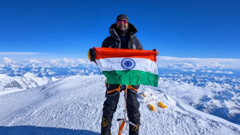 Dr Rajashekhar from Hyderabad has summited Mt. Denali today.