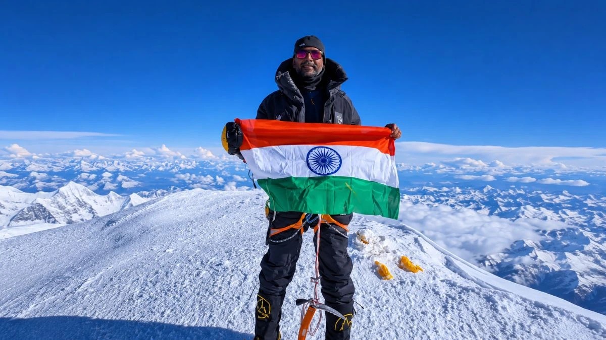 Dr Rajashekhar from Hyderabad has summited Mt. Denali today.