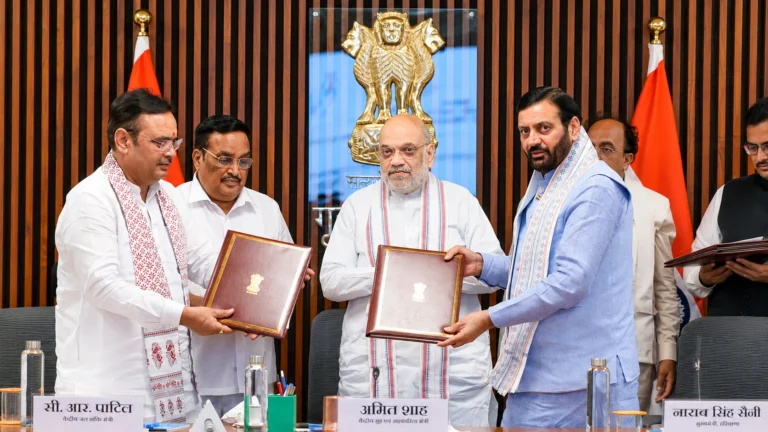 Historic MoA Signed Between Rajasthan and Haryana for Yamuna Water Project