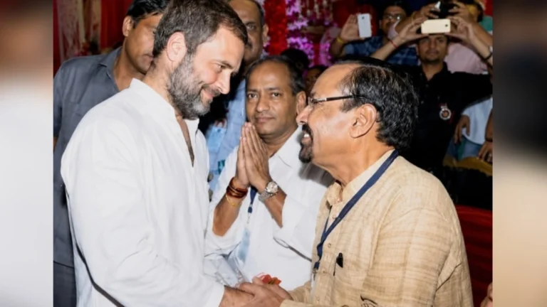 Vijay Shankar Chaturvedi Extends Birthday Greetings to Rahul Gandhi
