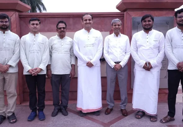 प्रो. चेतन सोलंकी की 100 दिवसीय क्लाइमेट सत्याग्रह यात्रा पूरी, 51 शहरों में दिया जलवायु संरक्षण का संदेश