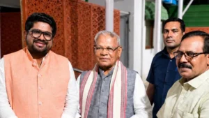 जीतन राम मांझी से मिले डॉ. भार्गव मल्लप्पा, दक्षिण भारत दौरे पर चर्चा