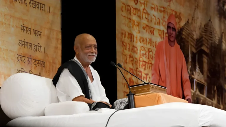 मोरारी बापू का हार्वर्ड से आग्रह, भारत की प्राचीन धार्मिक विरासत को संरक्षित करें