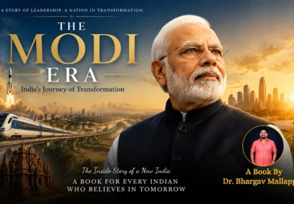भारत के परिवर्तन पर डॉ. भार्गव की ‘द मोदी एरा’, पीएम मोदी को समर्पित