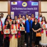 दूसरे बिजनेस आइकन अवॉर्ड्स 2026 में बिजनेस, स्वास्थ्य सेवा, परिवहन और मीडिया समेत विभिन्न क्षेत्रों के दिग्गज सम्मानित