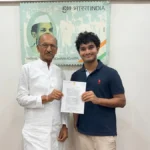 जयप्रकाश अग्रवाल ने दृष्टिबाधित विद्यार्थियों के लिए Advik Bansal की मुहिम को दिया समर्थन