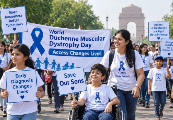 विश्व ड्यूशेन मस्क्युलर डिस्ट्रॉफी दिवस पर जागरूकता रैली, ‘एक्सेस जीवन बदलता है’ थीम के साथ उठेगी आवाज